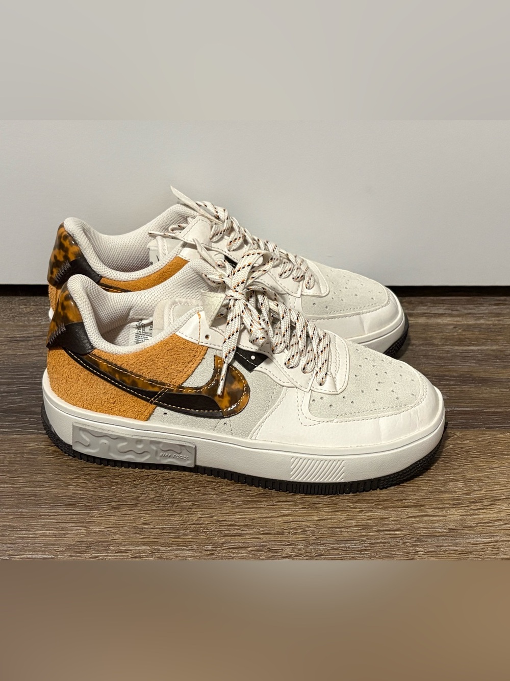 Nike Air Force 1 Fontanka "Tortoise Shell Sz 7